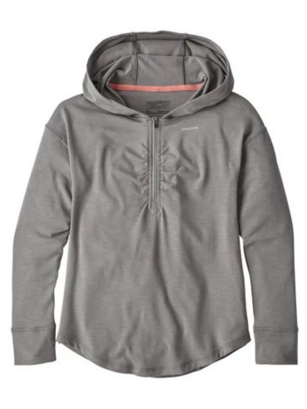 Patagonia® Worn Wear Girls' Doe Mesa Hoody, Size Large 12, Gray, Lightweight